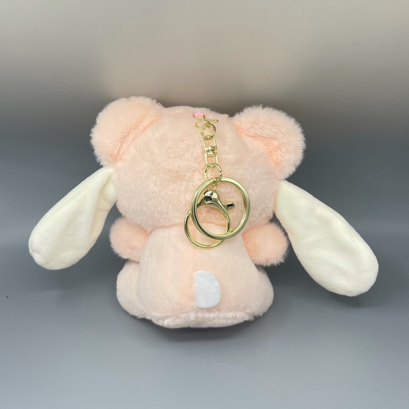 Cinnamoroll x Bear Cosplay Plush Keychain - Picture 4 of 4